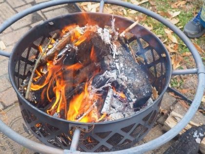 Yule Celebration with yule logs