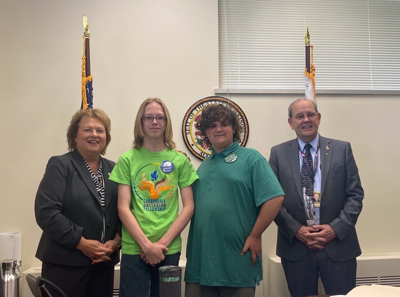 Politicians with CUF youth