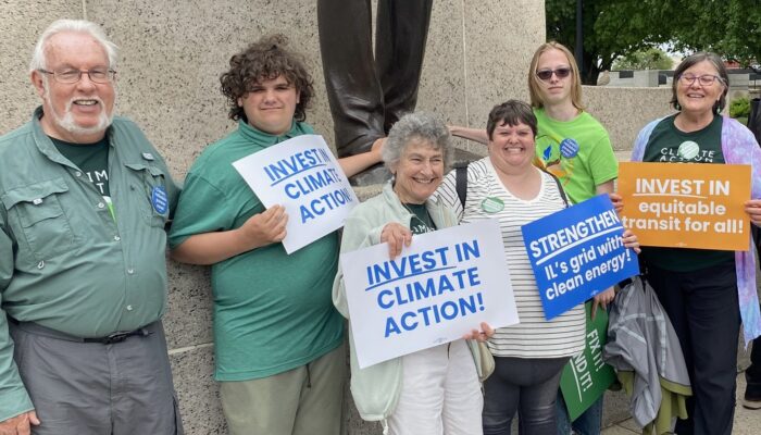 CUF members in Springfield for climate justice