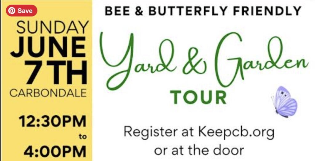 yard & garden tour june 7, 12-4pm